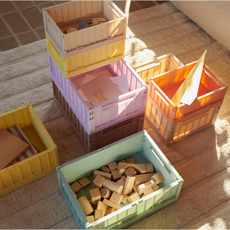 Liewood Foldable Storage Box S 'Weston' Light Peppermint