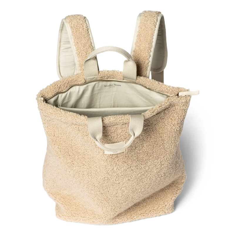 Studio Noos  Mom Rucksack 'Teddy'  Ecru - Online MY SNOWFLAKE