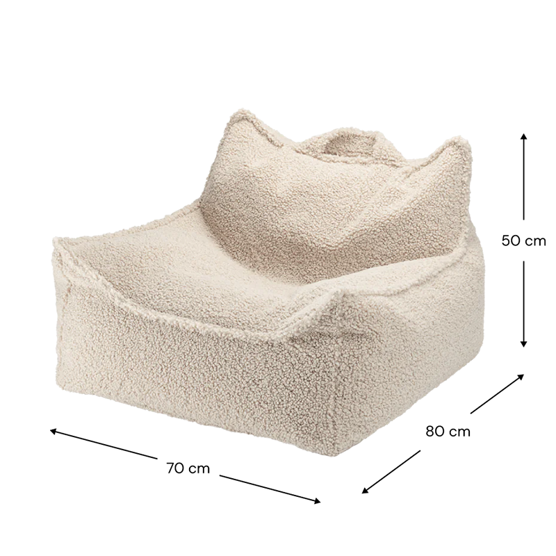 Wigiwama  Sitzsack Beanbag  Biscuit - Online MY SNOWFLAKE