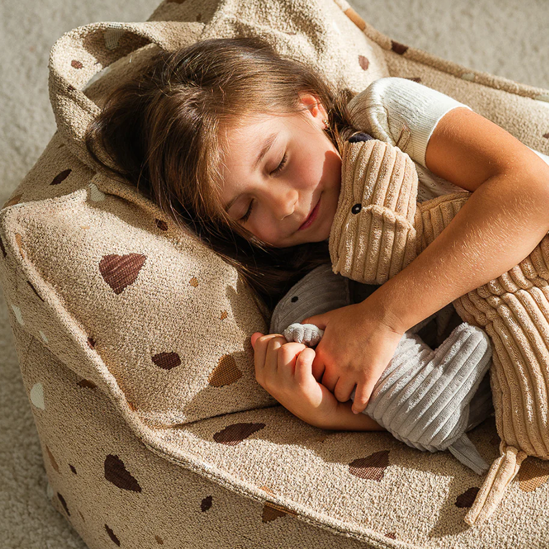 Wigiwama  Sitzsack Beanbag 'Terrazzo' Sand - Online MY SNOWFLAKE