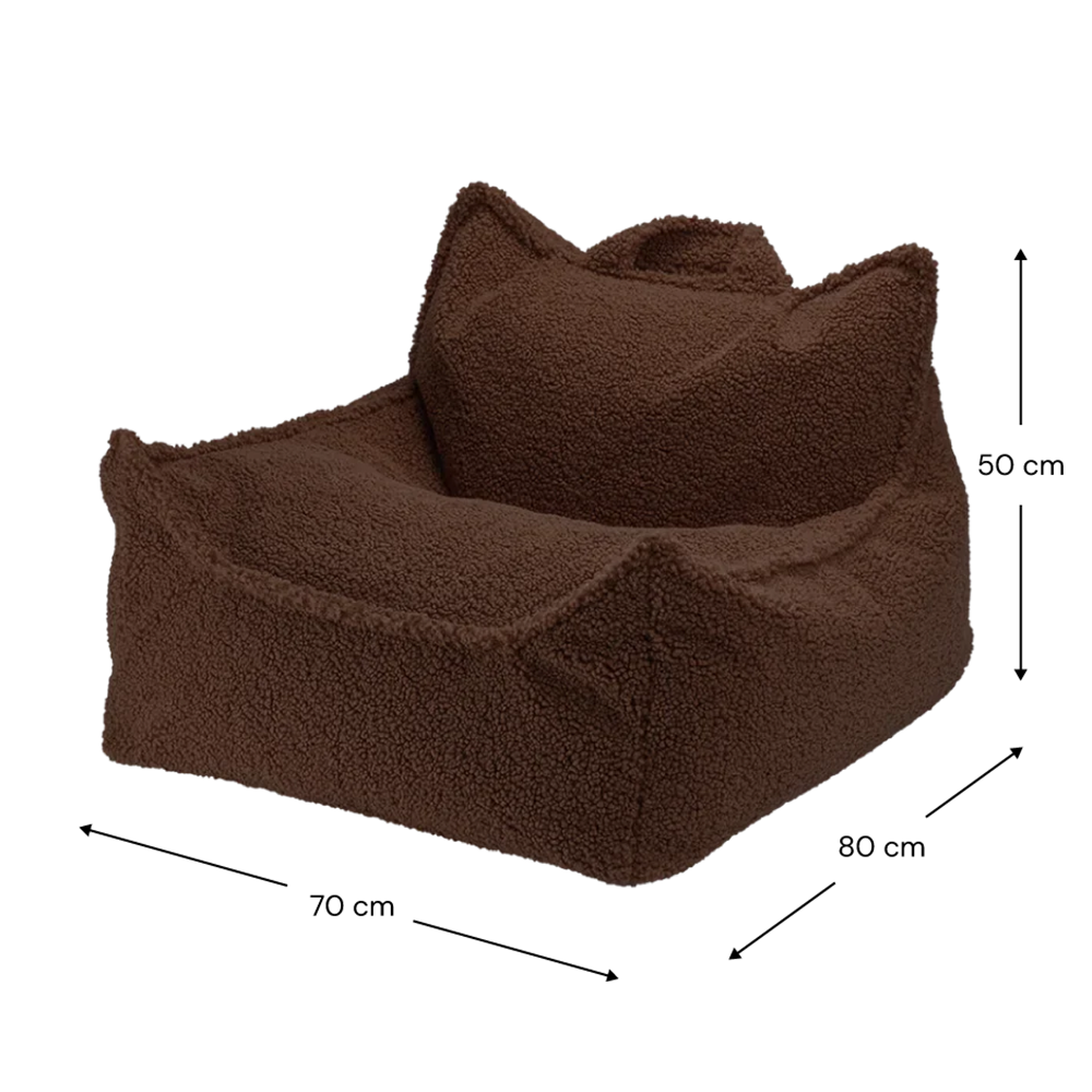 Wigiwama Beanbag Hazel Brown