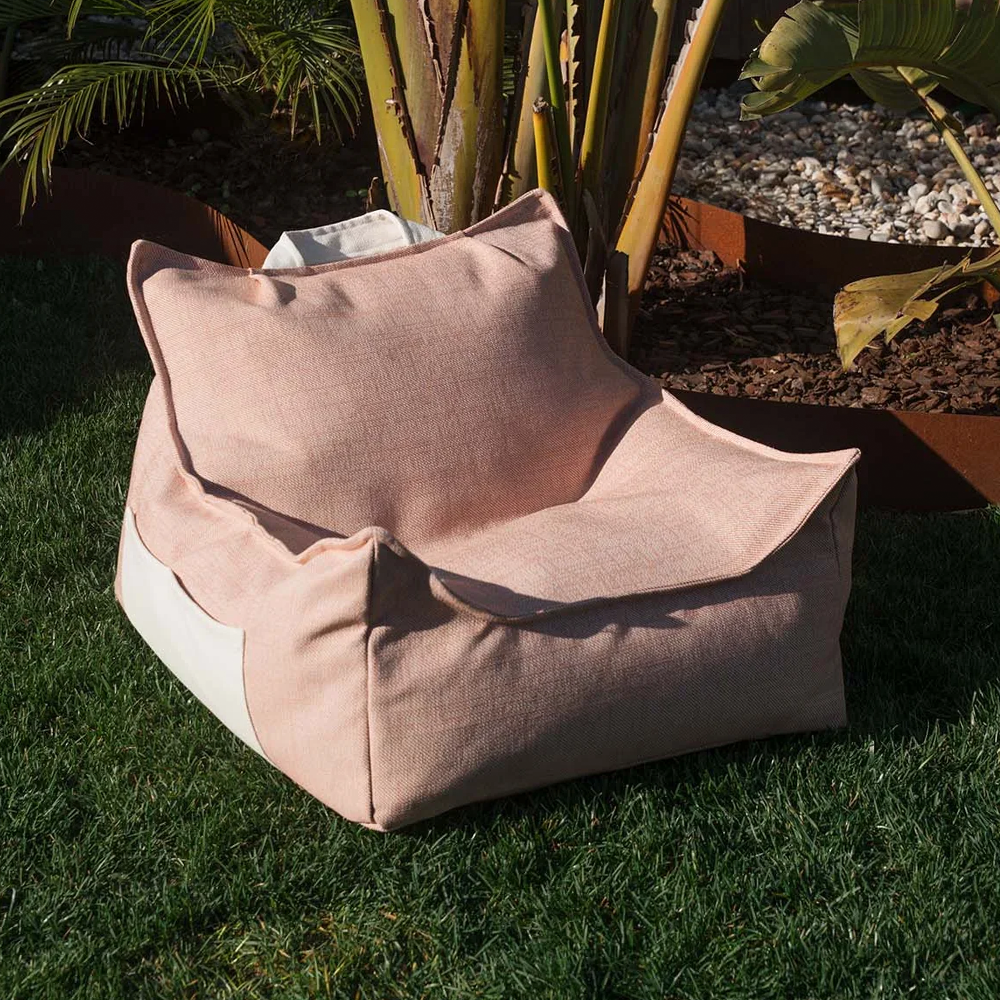 Wigiwama Pouf d'extérieur « Beanbag » Seashell