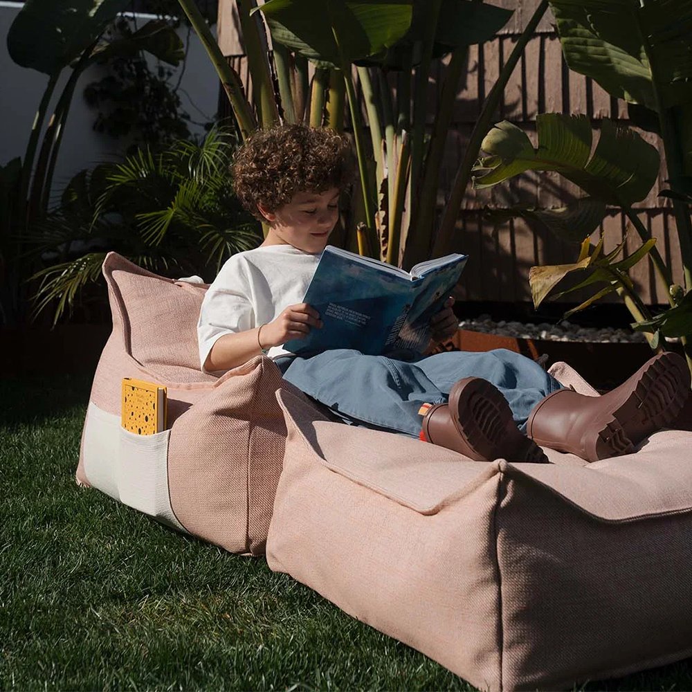 Wigiwama Pouf d'extérieur « Beanbag » Seashell