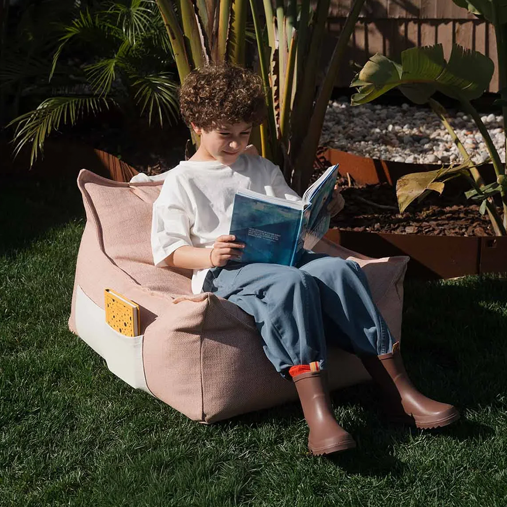 Wigiwama Pouf d'extérieur « Beanbag » Seashell