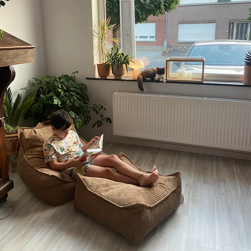 Wigiwama  Sitzsack Beanbag  Toffee - Online MY SNOWFLAKE