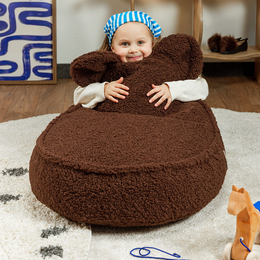 Wigiwama Bean Bag Bear Warm Hazel
