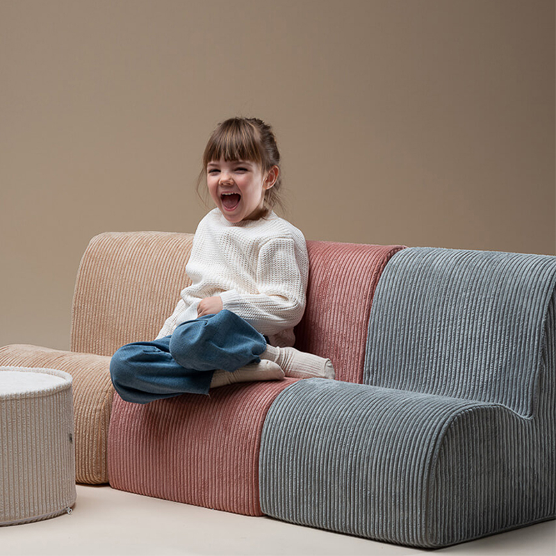 Wigiwama Fauteuil enfant « Cloud Chair » Brown Sugar
