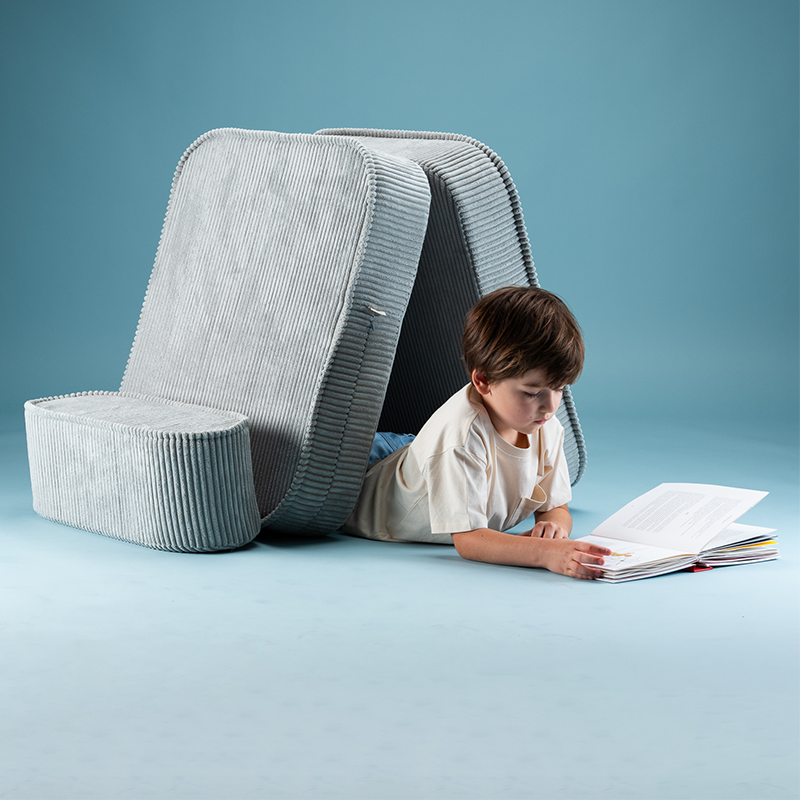 Wigiwama Aufklappbarer Kindersessel  'Flip Chair'  Peppermint Green