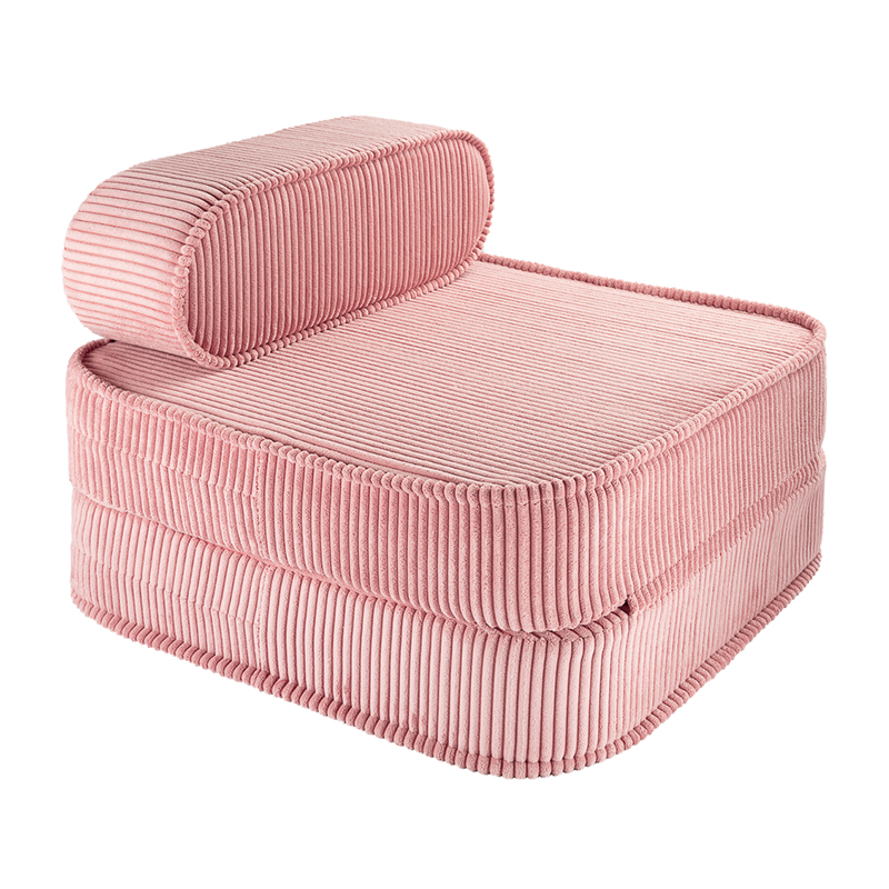 Wigiwama Fauteuil Enfant Pliant 'Flip Chair' Mousse Rose
