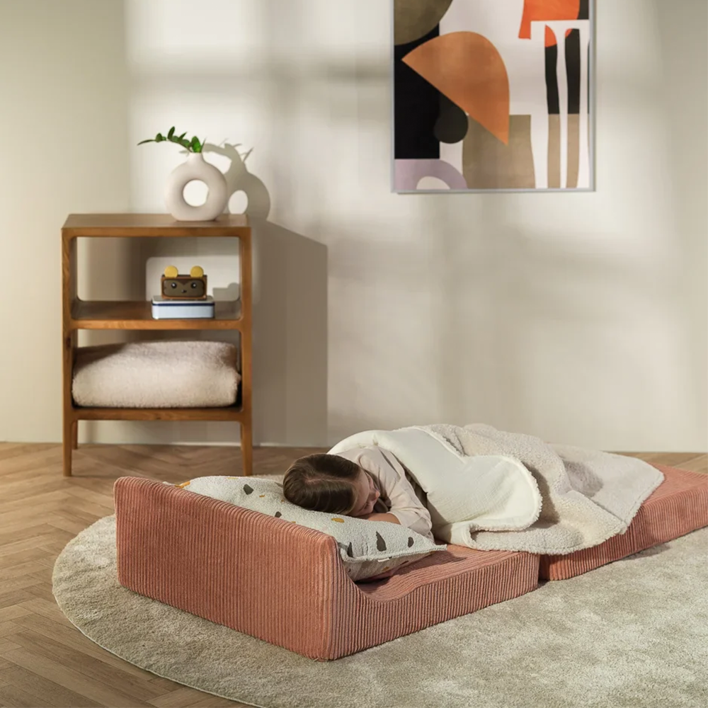Wigiwama Aufklappbarer Kindersessel  'Flipster'  Pink Mousse