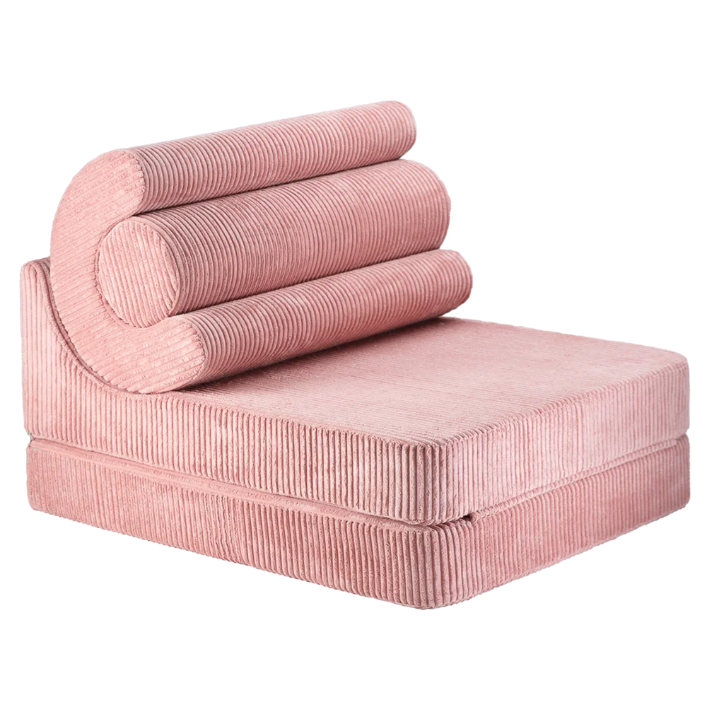 Wigiwama Aufklappbarer Kindersessel  'Flipster'  Pink Mousse