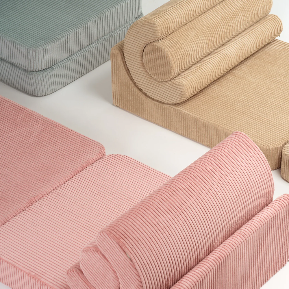Wigiwama Aufklappbarer Kindersessel  'Flipster'  Pink Mousse