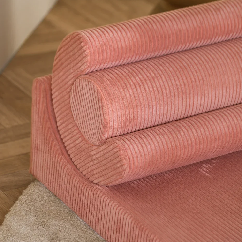Wigiwama Aufklappbarer Kindersessel  'Flipster'  Pink Mousse