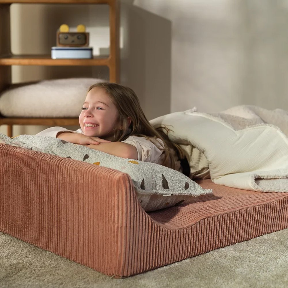 Wigiwama Aufklappbarer Kindersessel  'Flipster'  Pink Mousse