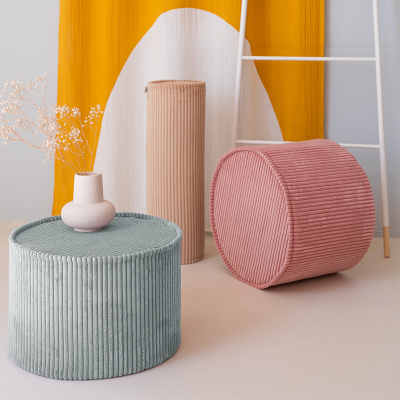 Wigiwama Pouffe Pink Mousse
