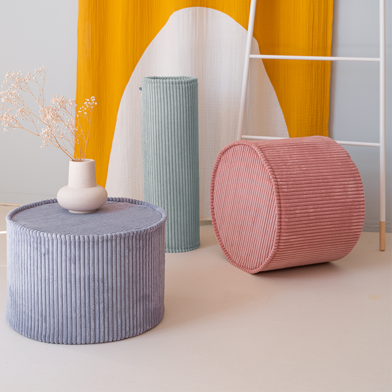 Wigiwama Pouffe Pink Mousse