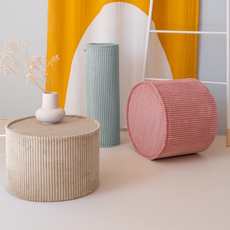 Wigiwama Pouffe Pink Mousse