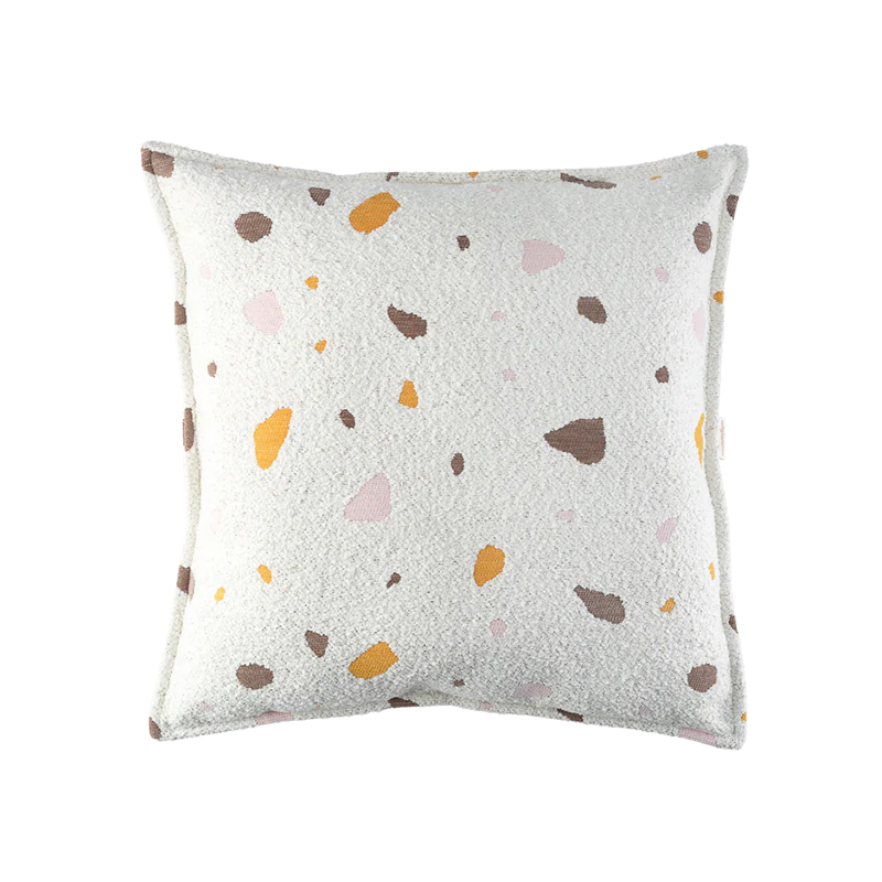 Wigiwama Coussin « Terrazzo Block » Marbre