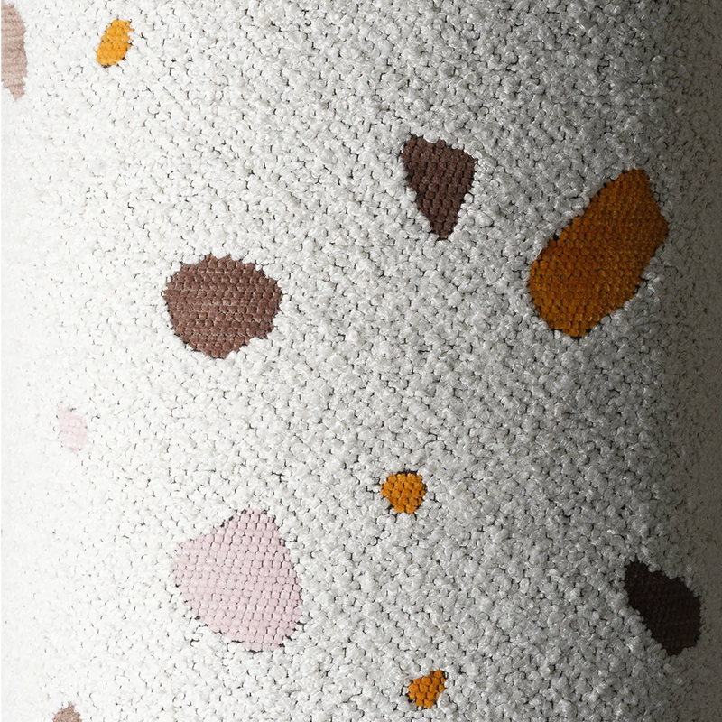 Wigiwama Coussin « Terrazzo Block » Marbre