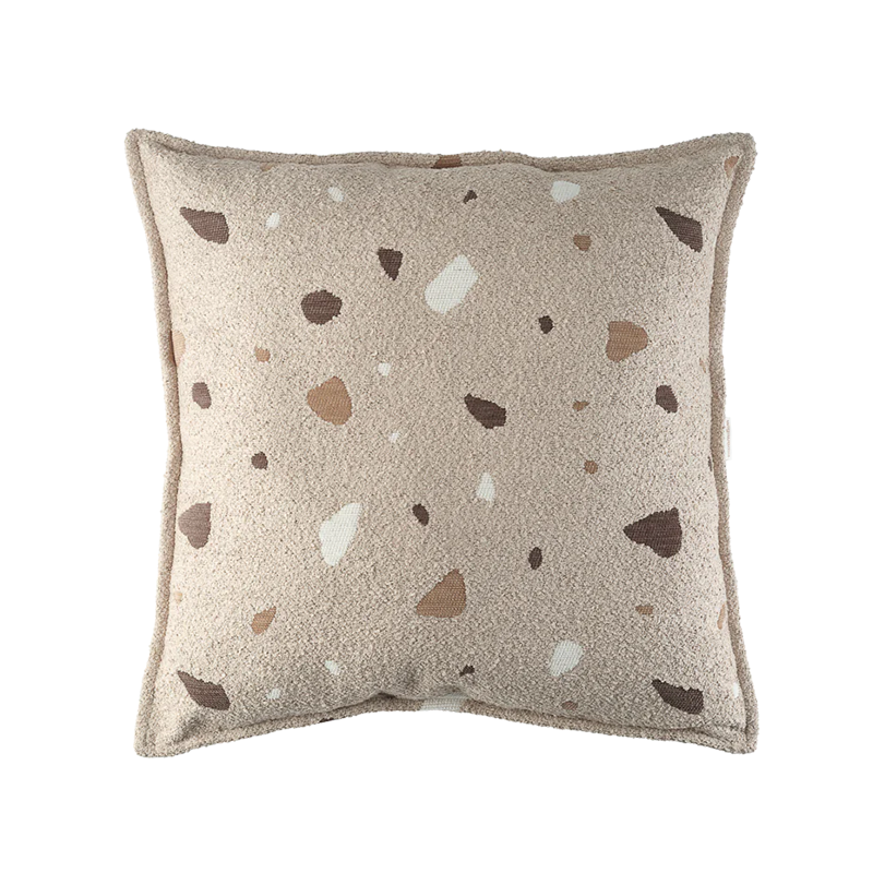 Wigiwama  Kissen  'Terrazzo Block' Sand