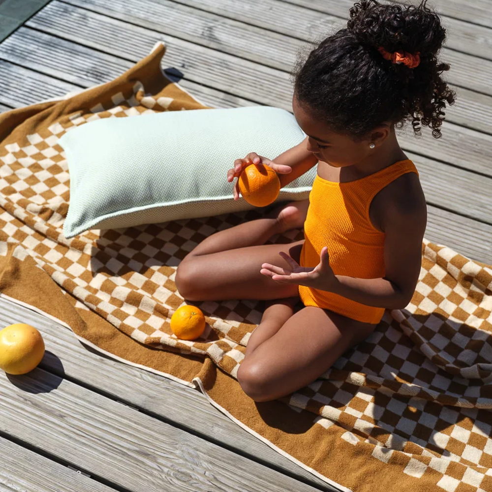 Wigiwama  Outdoor Kissen  ' Bolster' Herba