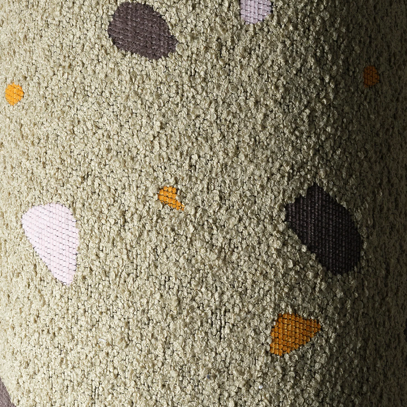 Wigiwama  Kissen  'Terrazzo Block' Moss - Online MY SNOWFLAKE
