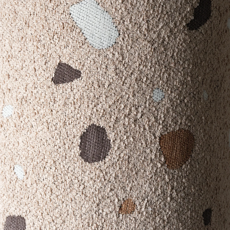 Wigiwama  Coussin  « Terrazzo Bolster » Sable