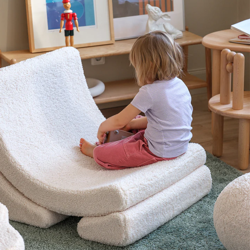 Wigiwama  Spielsessel  'Moon Chair'  Cream White