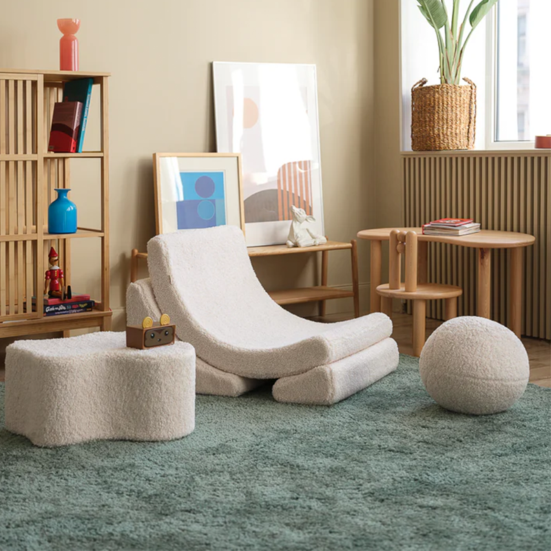Wigiwama  Spielsessel  'Moon Chair'  Cream White