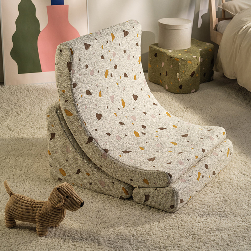 Wigiwama  Spielsessel  'Terrazzo Moon Chair'  Marble