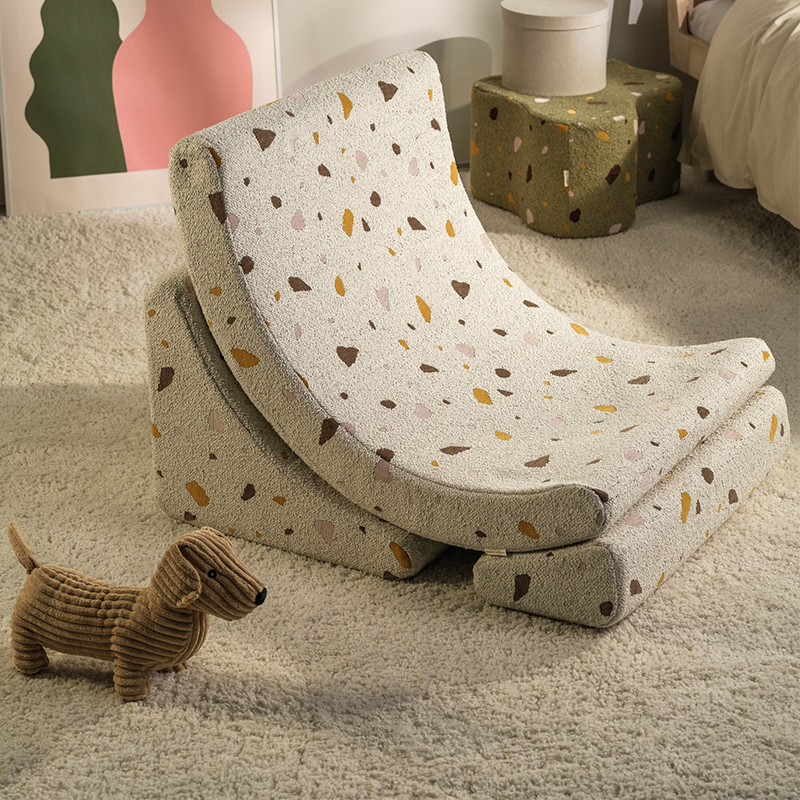 Wigiwama  Spielsessel  'Terrazzo Moon Chair'  Marble