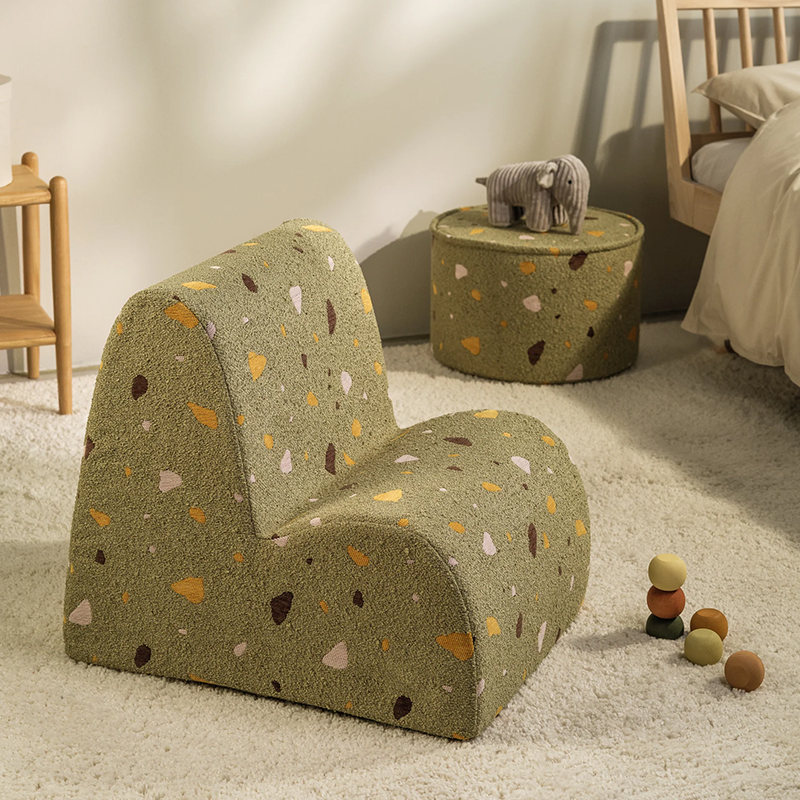 Wigiwama Fauteuil enfant "Terrazzo Cloud Chair" Mousse