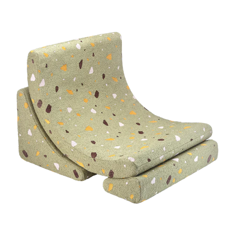 Wigiwama Fauteuil de jeu « Terrazzo Moon Chair » Mousse