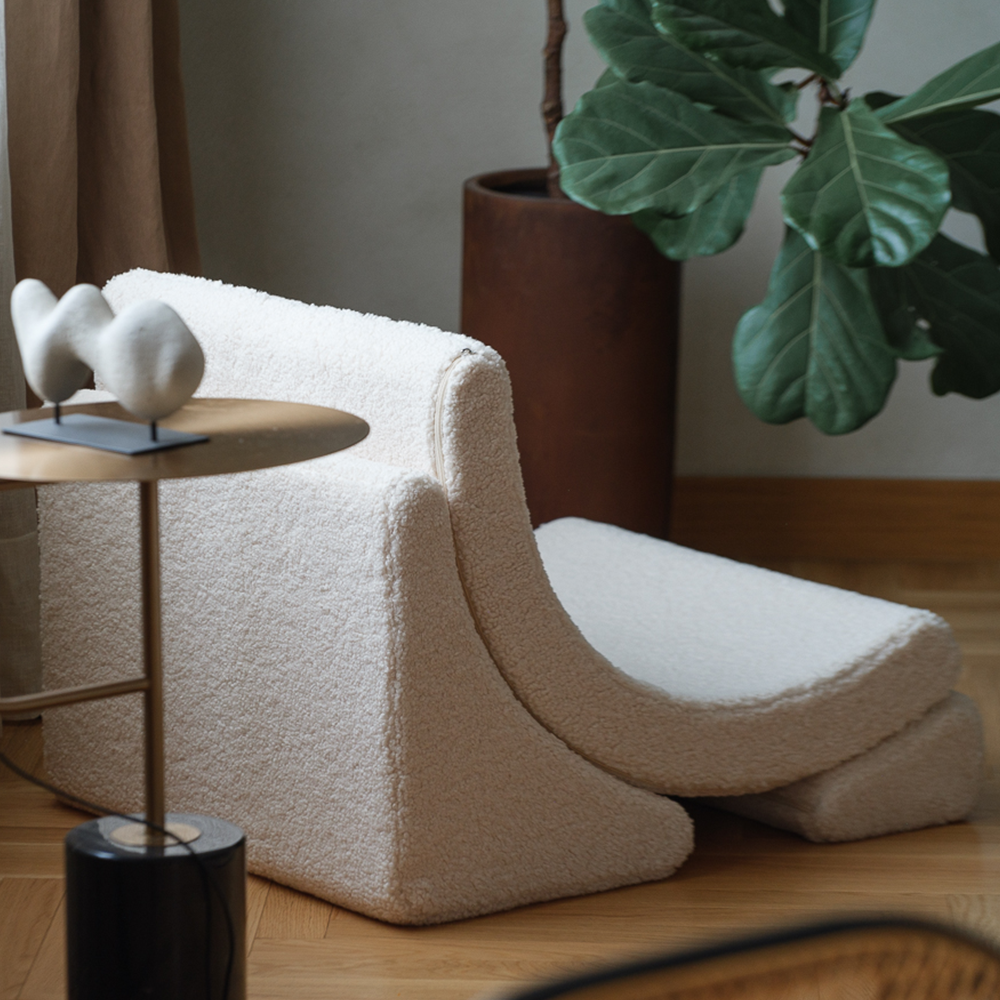Wigiwama  Spielsessel  'Moon Chair'  Cream White