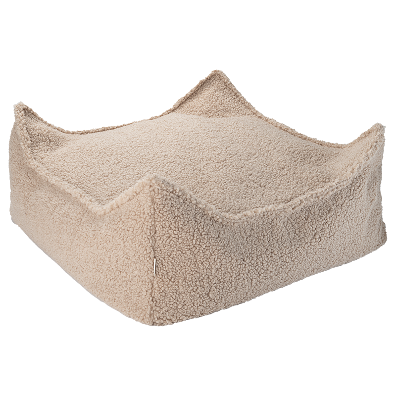 Wigiwama  Quadratischer Ottoman  Biscuit - Online MY SNOWFLAKE