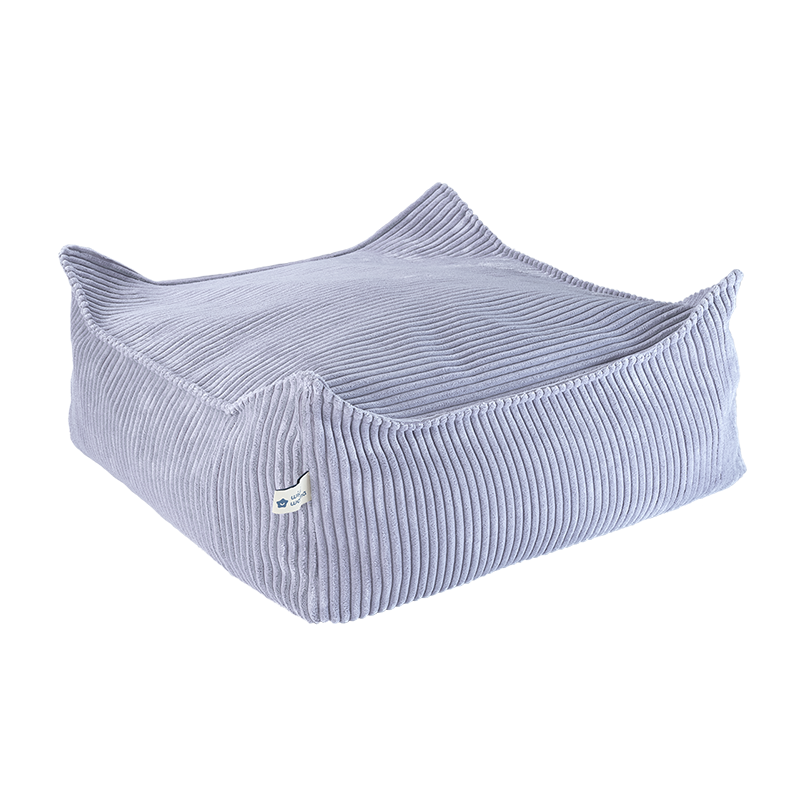 Wigiwama  Quadratischer Ottoman  Blueberry Blue - Online MY SNOWFLAKE