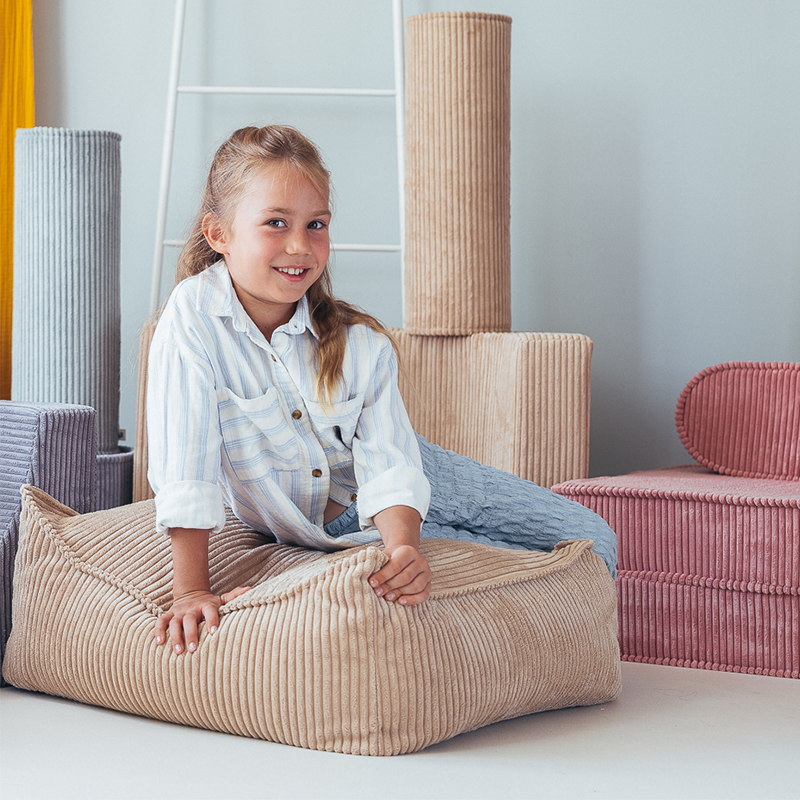 Wigiwama Square Ottoman Brown Sugar