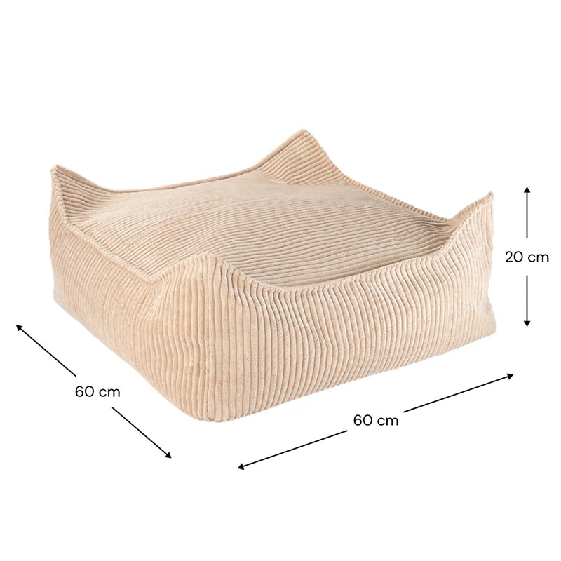 Wigiwama Square Ottoman Brown Sugar
