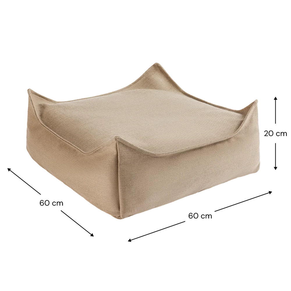 Wigiwama  Outdoor Ottoman Dune