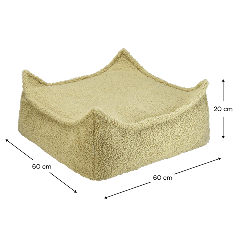 Wigiwama  Quadratischer Ottoman Matcha