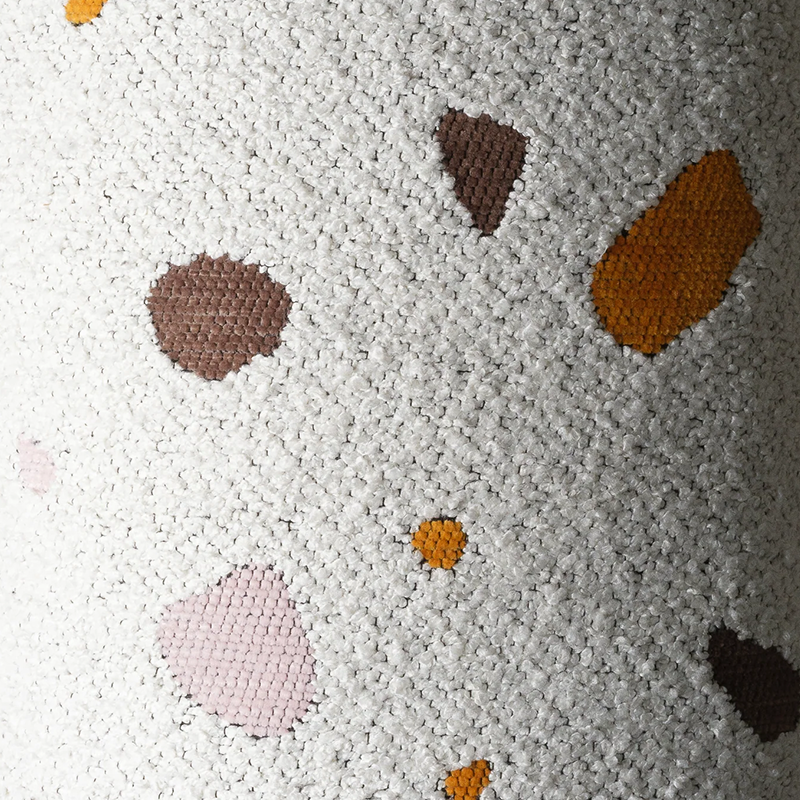 Wigiwama Pouf carré « Terrazzo » Marble