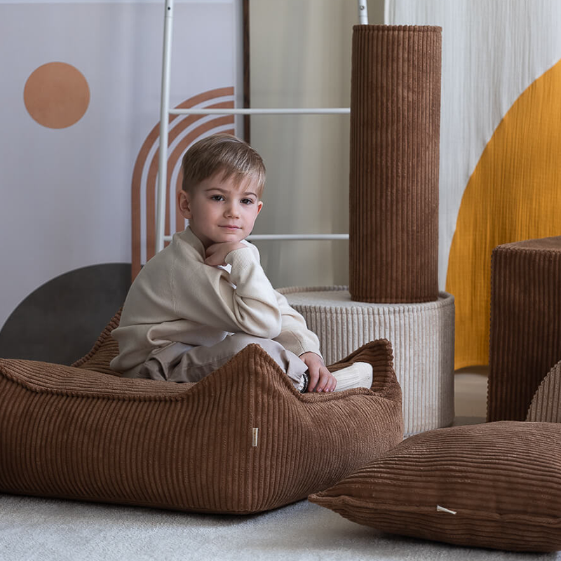 Wigiwama  Quadratischer Ottoman  Toffee - Online MY SNOWFLAKE