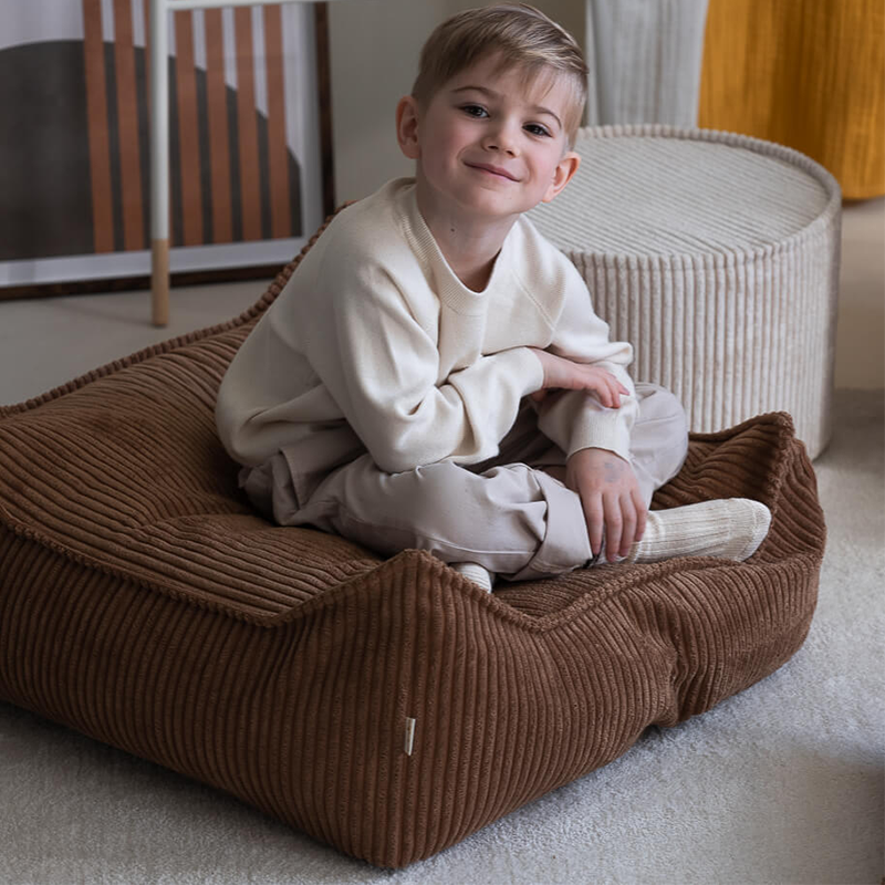 Wigiwama  Quadratischer Ottoman  Toffee - Online MY SNOWFLAKE