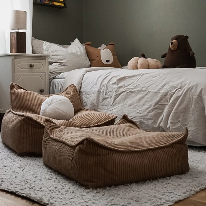 Wigiwama  Quadratischer Ottoman  Toffee - Online MY SNOWFLAKE