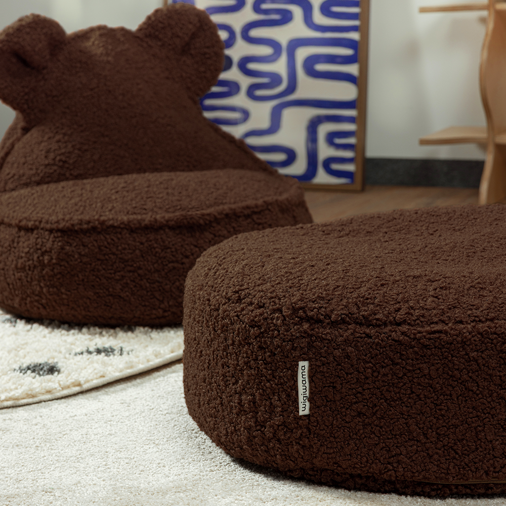 Wigiwama Ottoman Warm Hazel