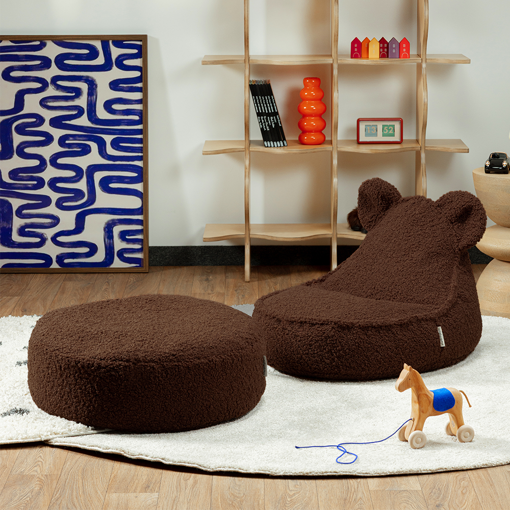 Wigiwama Ottoman Warm Hazel