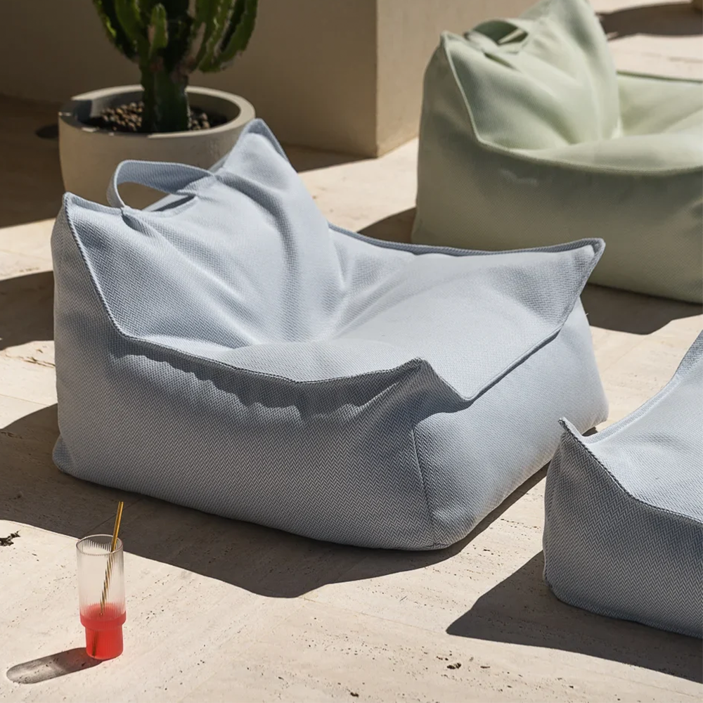 Wigiwama  Outdoor Sitzsack 'Beanbag' Azure - Online MY SNOWFLAKE