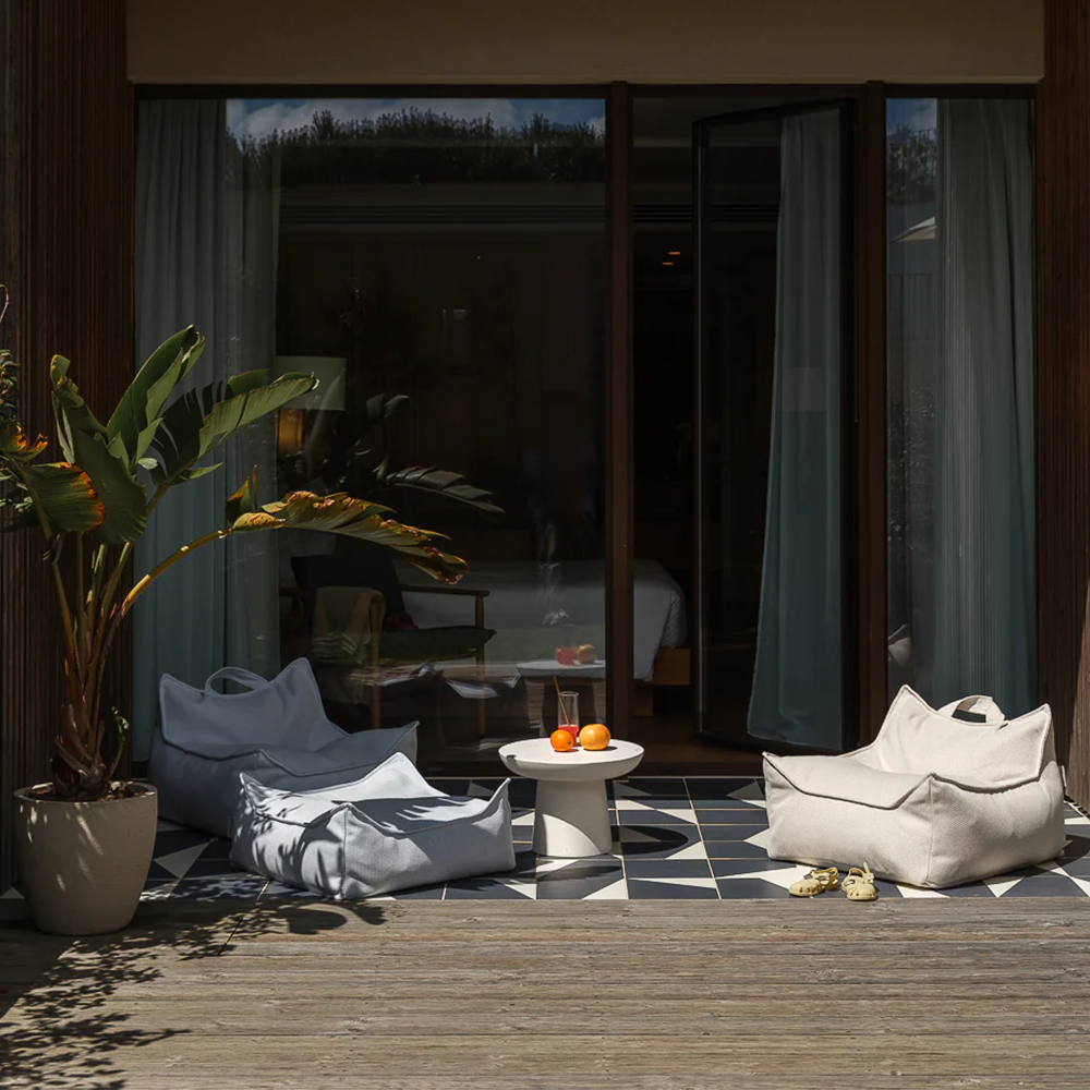Wigiwama  Outdoor Sitzsack 'Beanbag' Azure - Online MY SNOWFLAKE