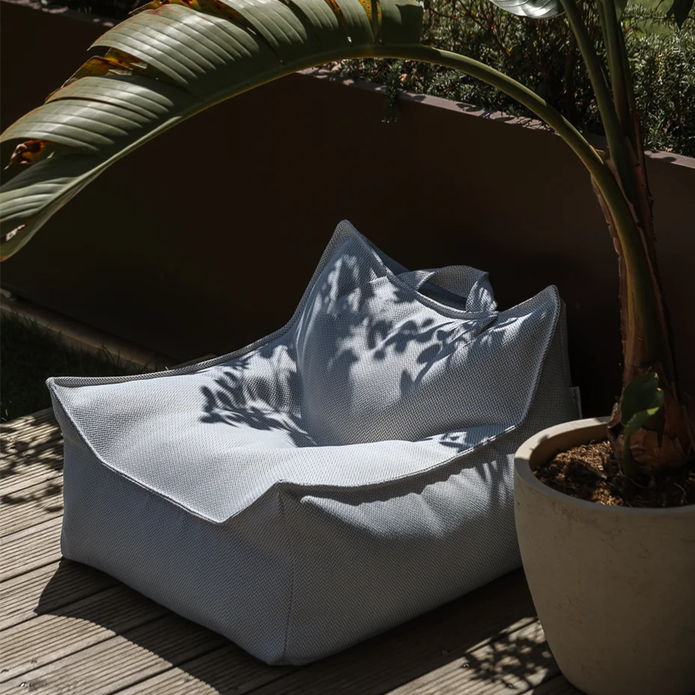 Wigiwama  Outdoor Sitzsack 'Beanbag' Azure - Online MY SNOWFLAKE