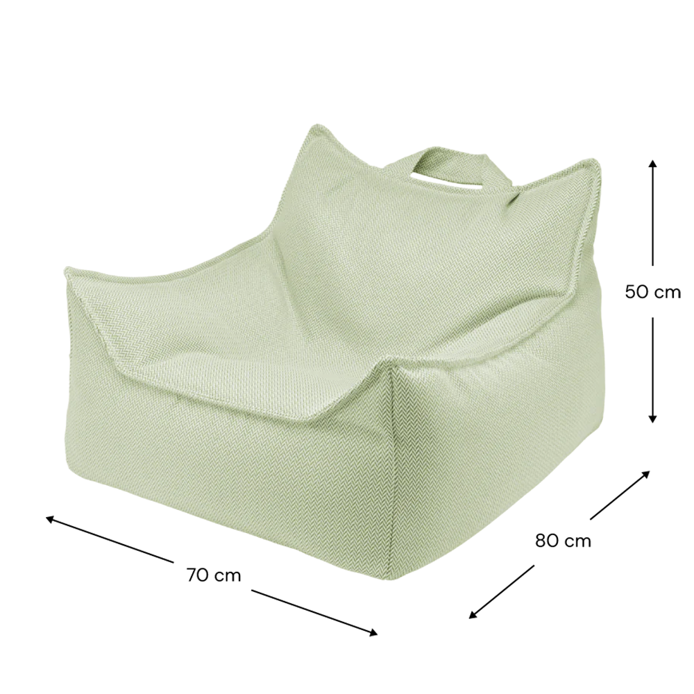 Wigiwama  Outdoor Sitzsack 'Beanbag' Herba - Online MY SNOWFLAKE